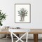 Seasonal Charm Greenery I (Christmas Vase) by Anne Tavoletti 16-in. W x 20-in. H. Canvas Wall Art Print Framed in Grey